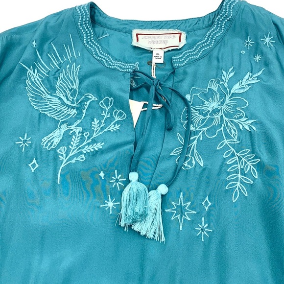 Johnny Was Christy Flowy Tie Front Dress Size XL - Picture 7 of 16